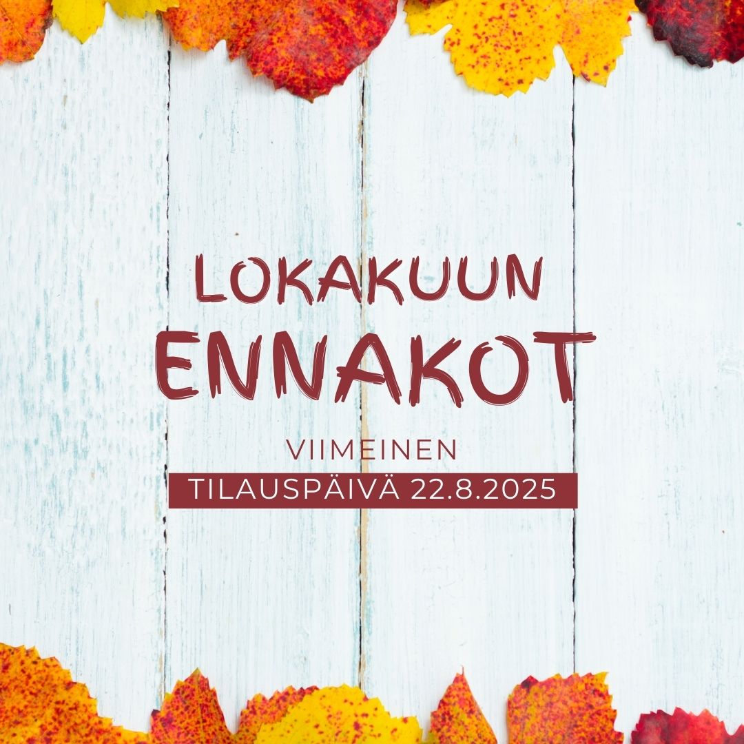 Read more about the article AP-INFO: LOKAKUUN TARJOUKSET JA ENNAKKOTILAUS. TORSTAINA 22.8. VIIMEINEN PÄIVÄ TILATA!