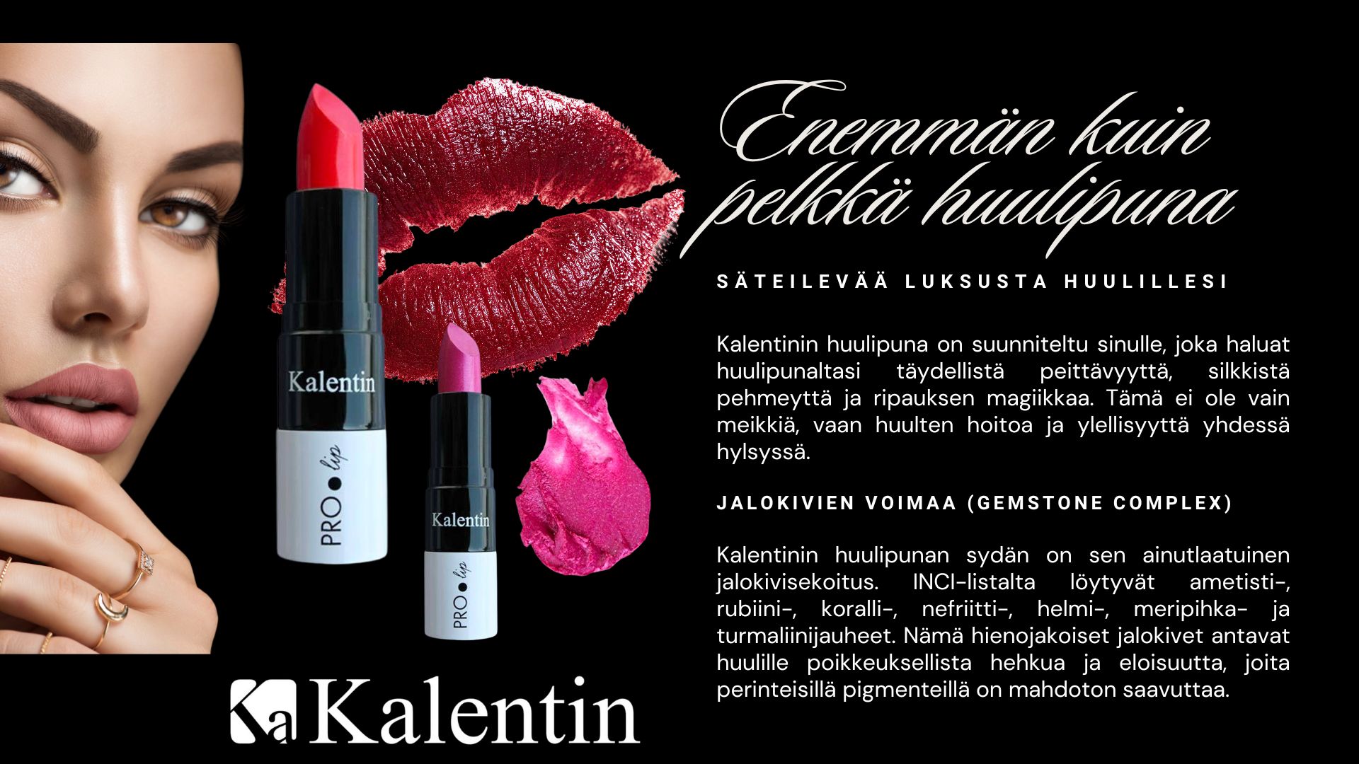 Read more about the article KN-INFO: Kalentin UUTUUS HUULIPUNAT JA KYNSILAKAT + Myyntikampanjasi kauneusneuvoja 19.4.-31.5.2026